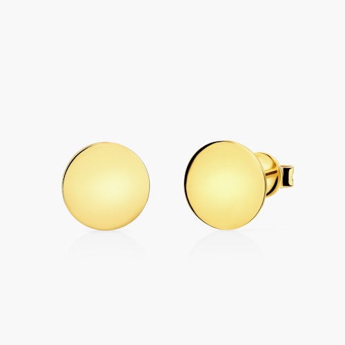 Kolczyki koła Savicki: złote